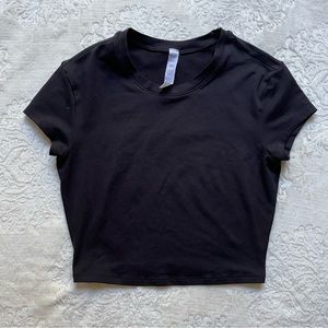 Black Alo Yoga Crop Top